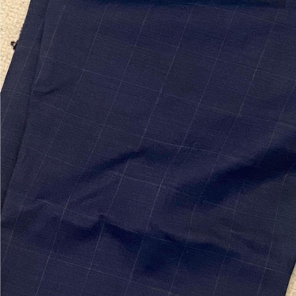 Crown Ivy dress pants. 34x32. Worn 1x. Navy windowpane check.